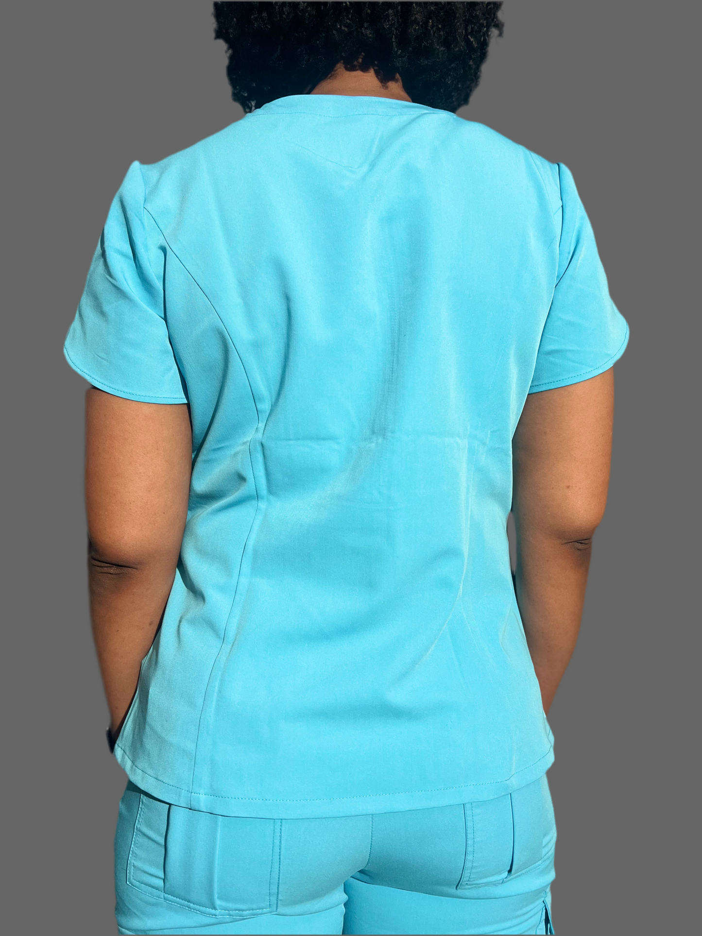 Tulip top - Blue