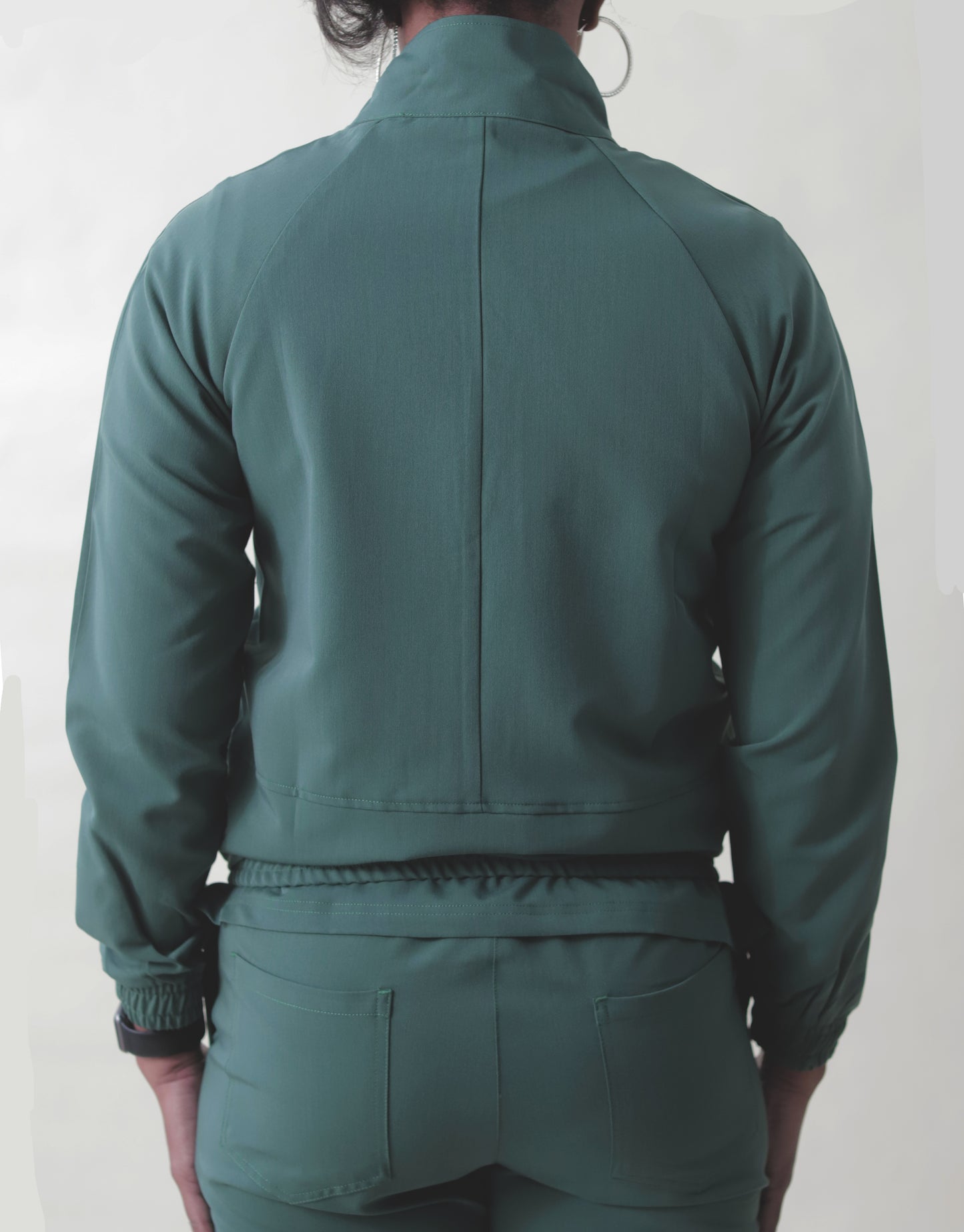 Green Scrub set with jacket