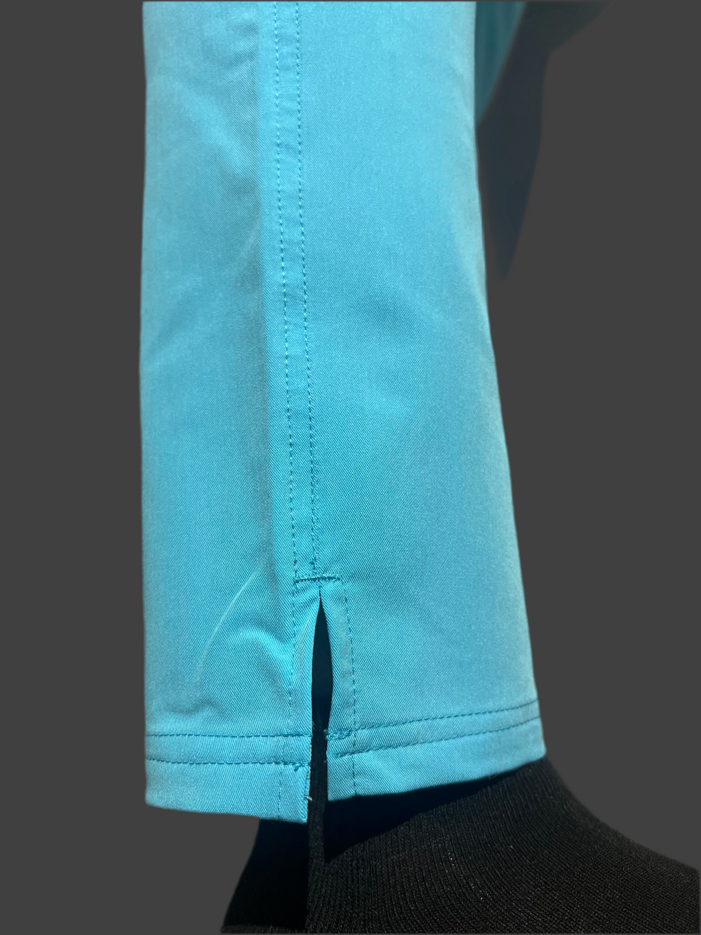 Blue scrub pants
