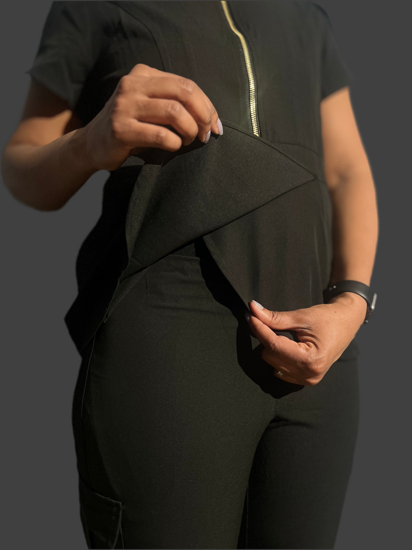 Tulip top - Black