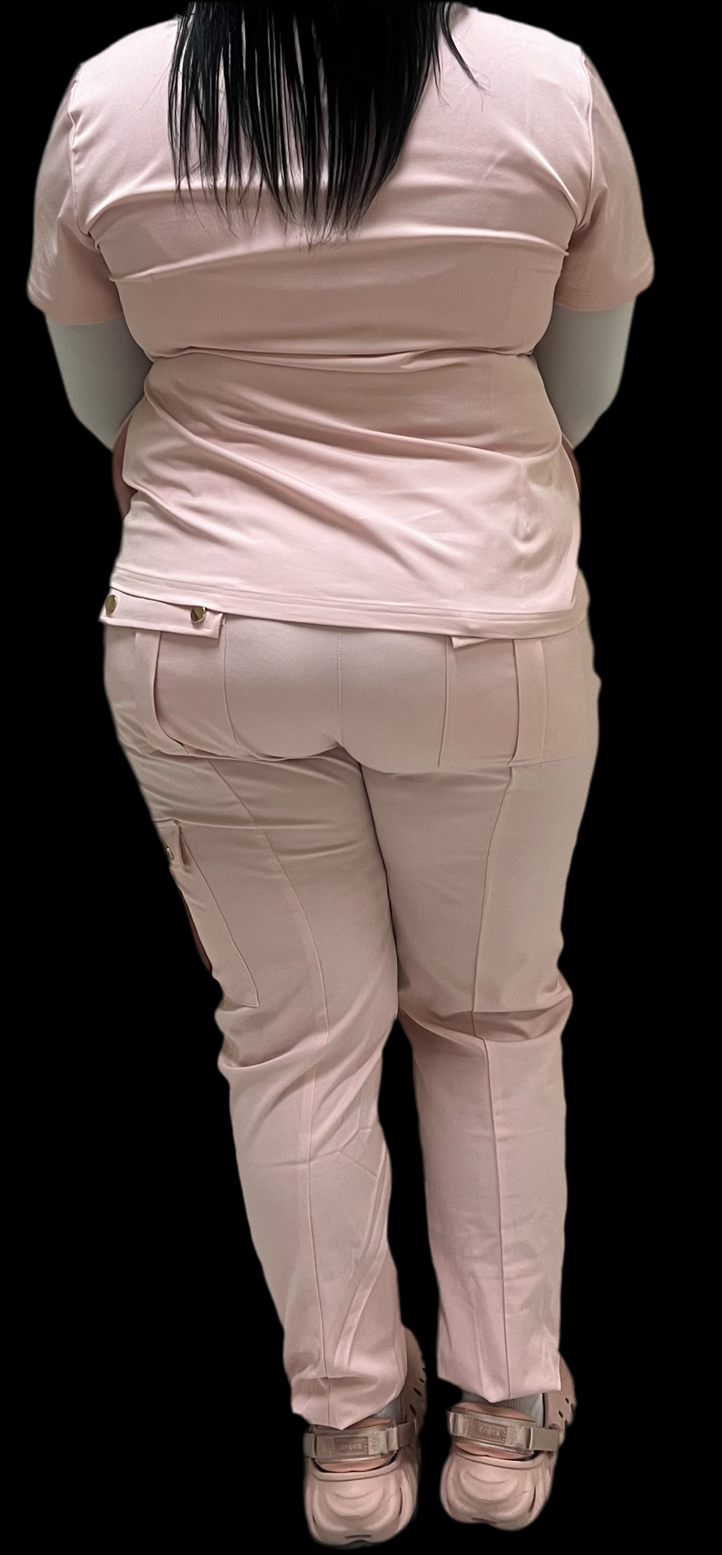 Pink jogger set