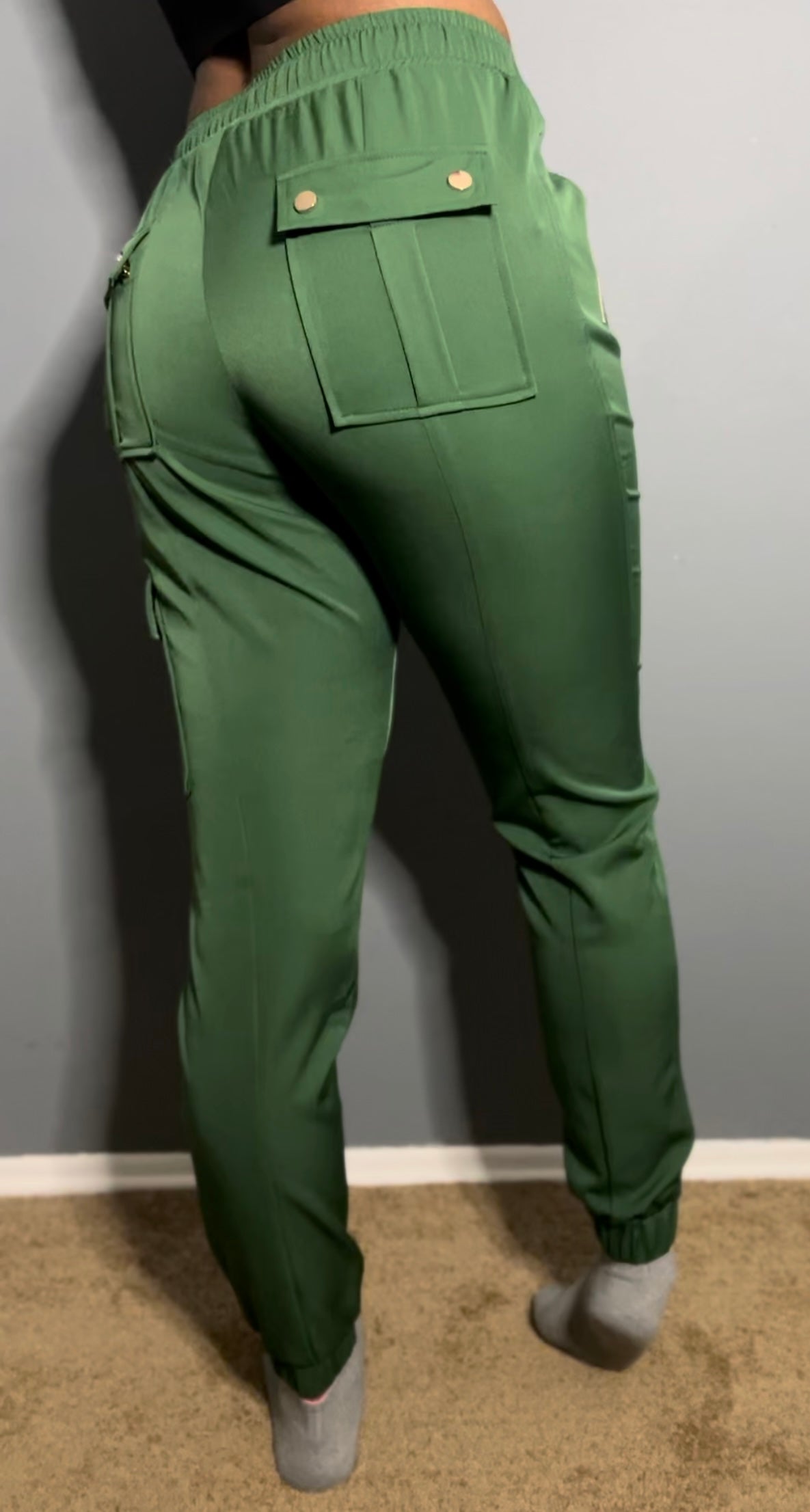 Green Jogger pants