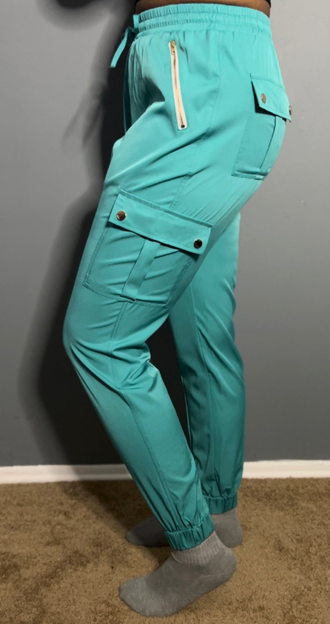 Teal Jogger Pants