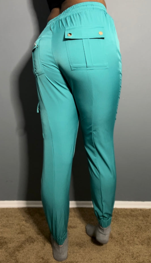 Teal Jogger Pants