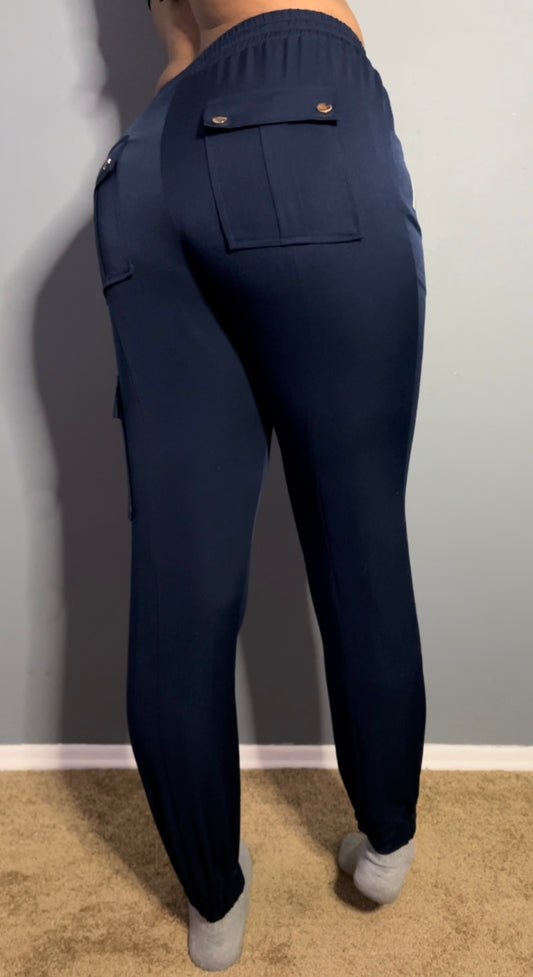 Navy Jogger Pants