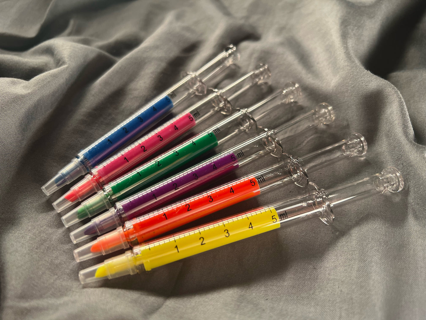 Syringe highlighters