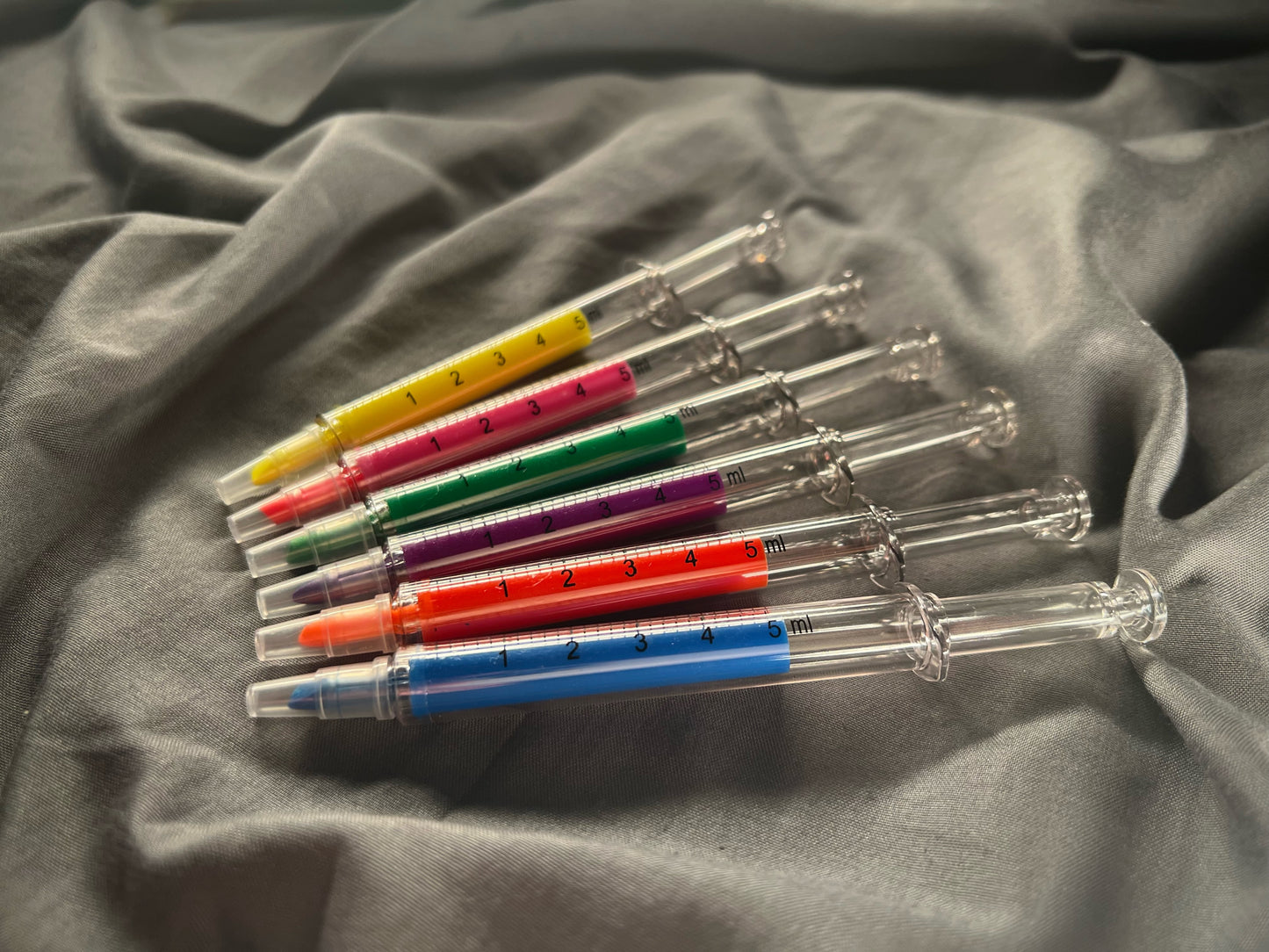 Syringe highlighters