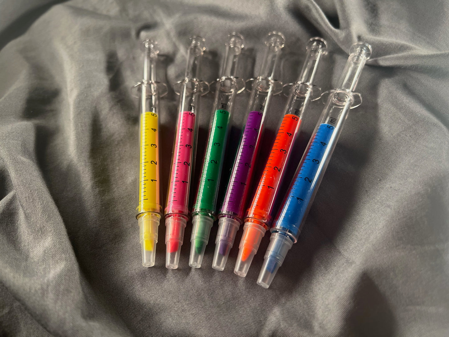 Syringe highlighters