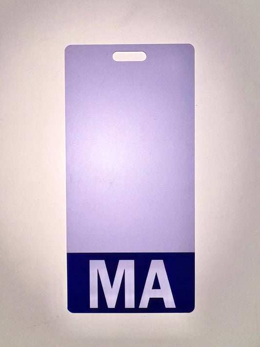 MA badge card